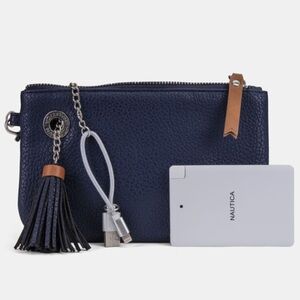 Navy Blue Nautica Power Sailing Wristlet With Battery exclusive